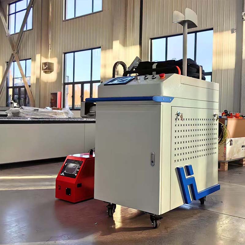 Industrial Laser Manufacturers - เครื่องเชื่อมไฟเบอร์เลเซอร์แบบพกพา 3000 วัตต์ สำหรับงานอุตสาหกรรมและการผลิตโลหะในงานก่อสร้าง