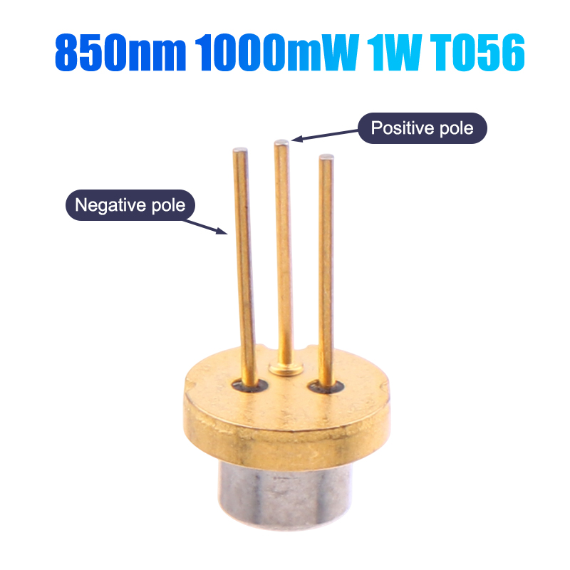 Industrial Laser Manufacturers - ไดโอดเลเซอร์อินฟราเรดกำลังสูง 850 นาโนเมตร 1 ชิ้น -