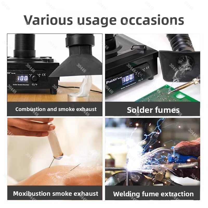 เครื่องดูดควันบัดกรีแบบตั้งโต๊ - Fume Extractor Laser บทวิจารณ์และราคา