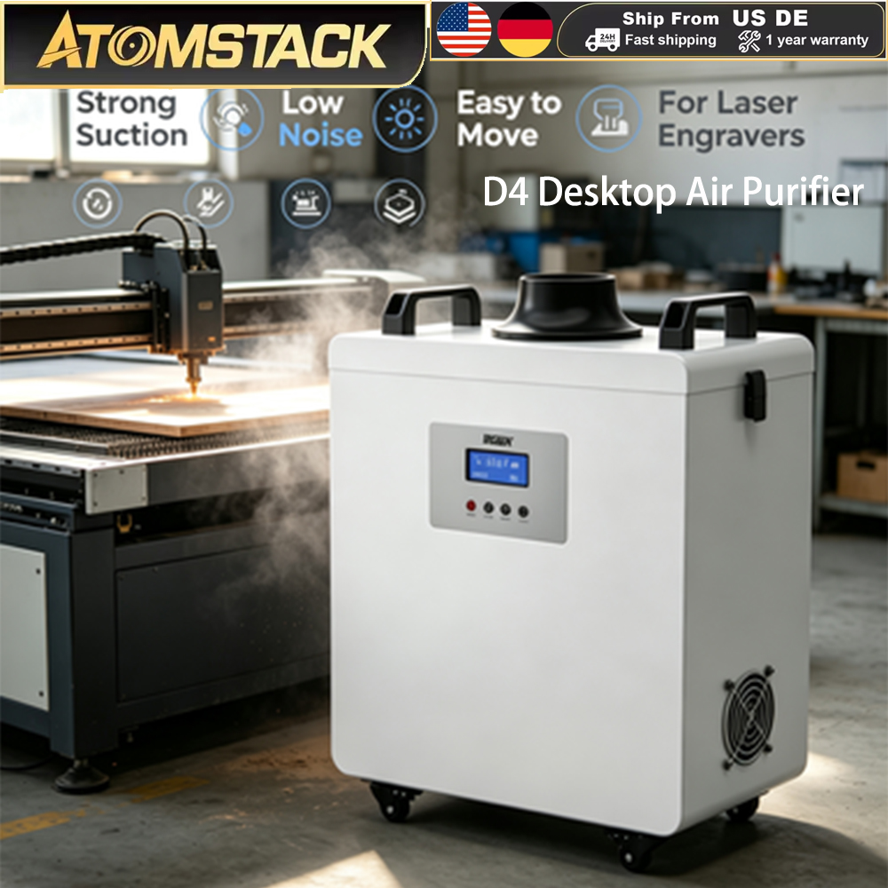 เครื่องฟอกอากาศและดูดควัน ATOM - Fume Extractor Laser บทวิจารณ์และราคา
